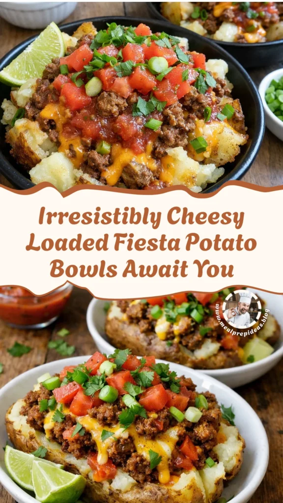Loaded Fiesta Potato Bowls