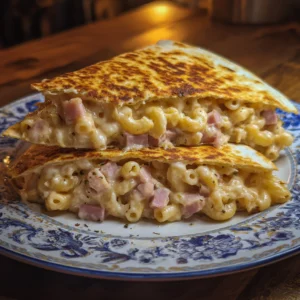 Mac and Cheese Quesadillas