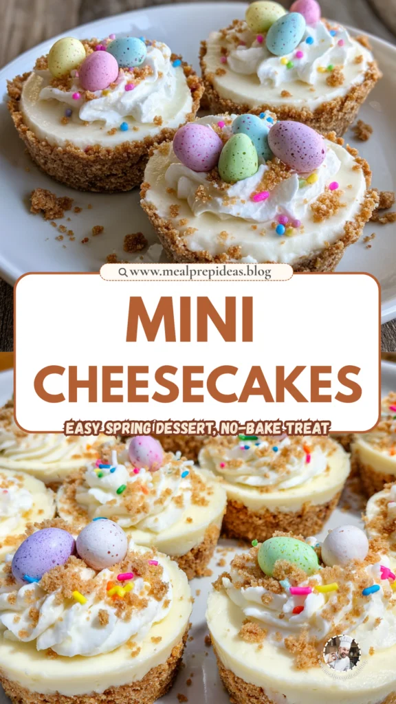 No-Bake Mini Cheesecakes