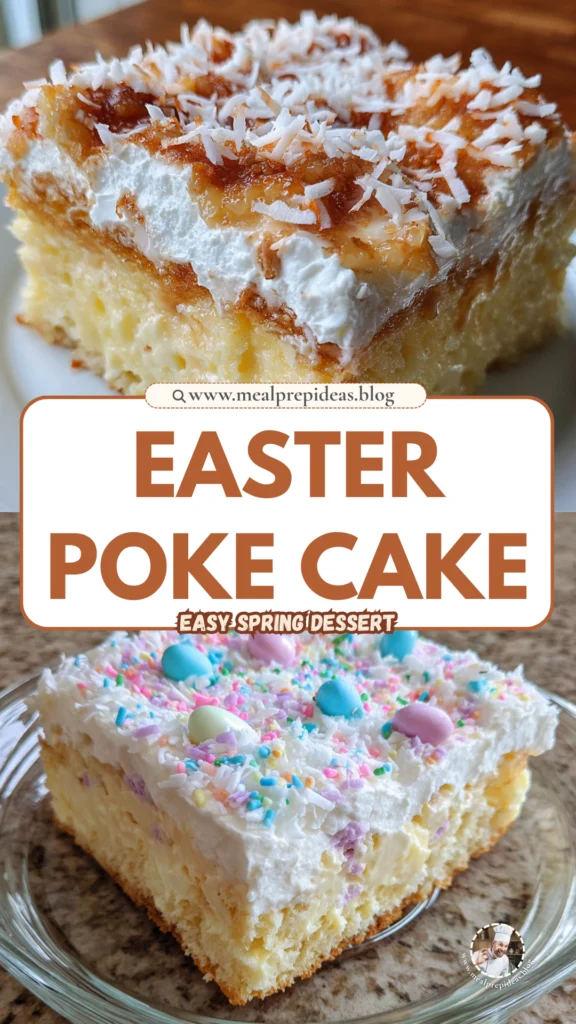 Easter Poke Cake