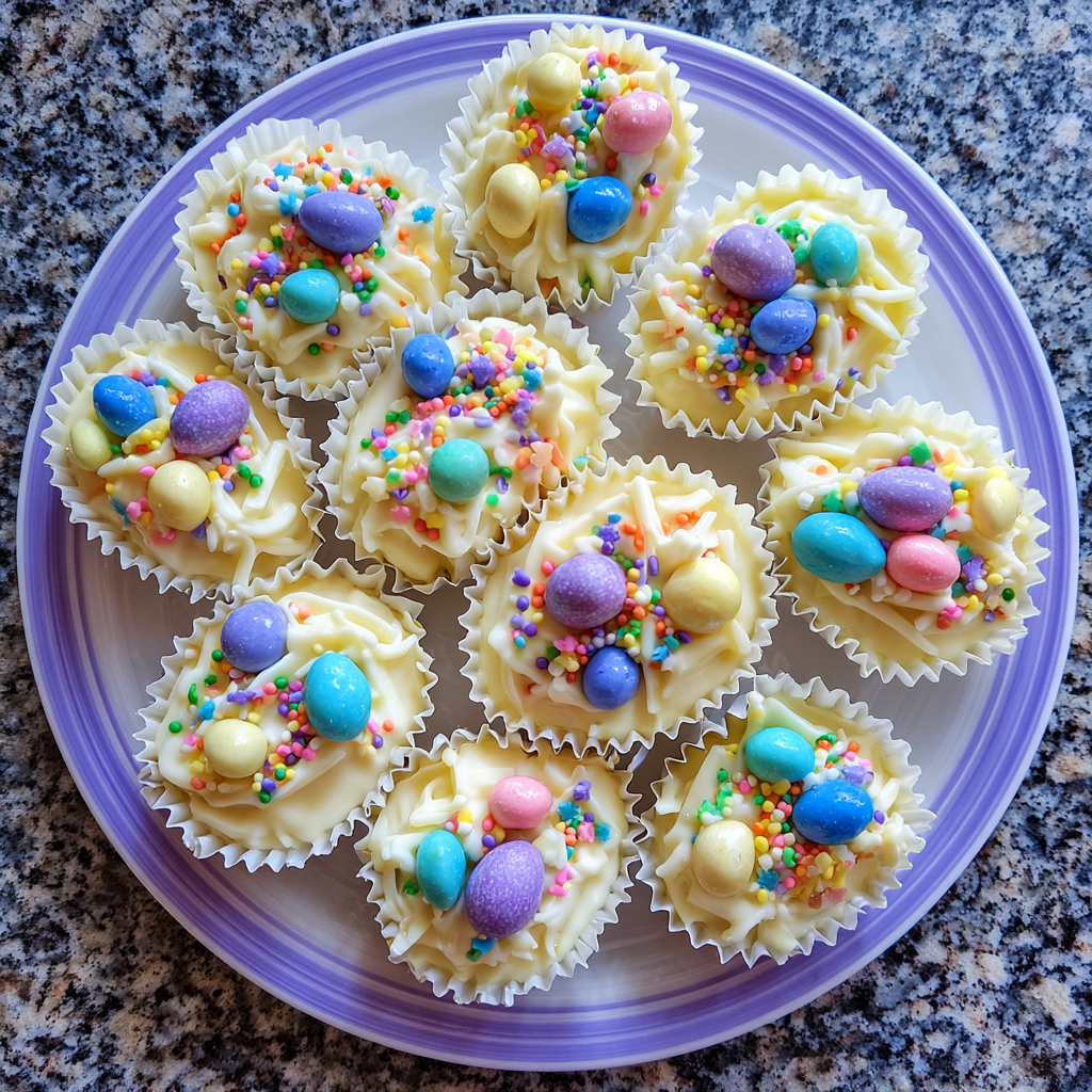 Mini Easter Egg Cakes