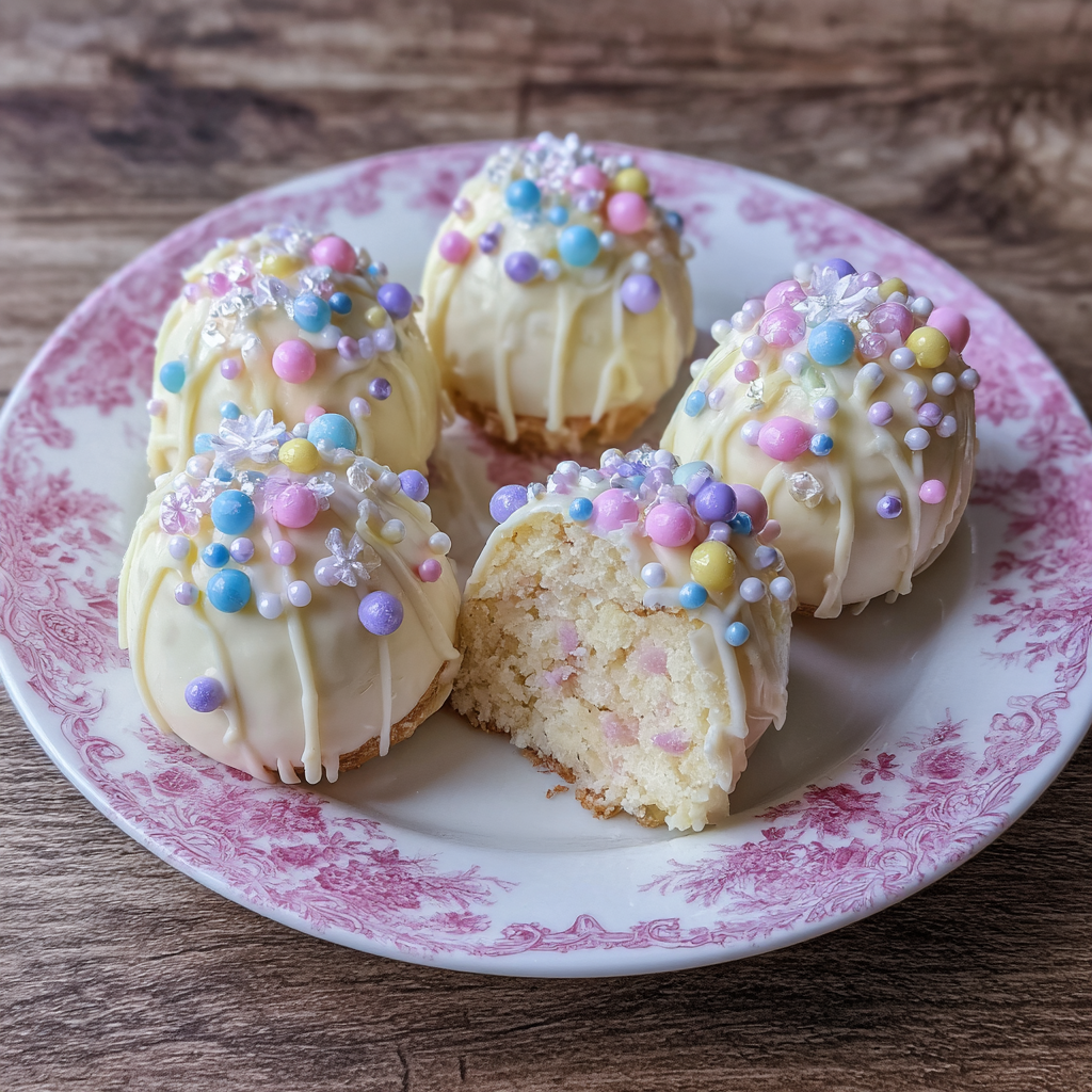 Mini Easter Egg Cakes