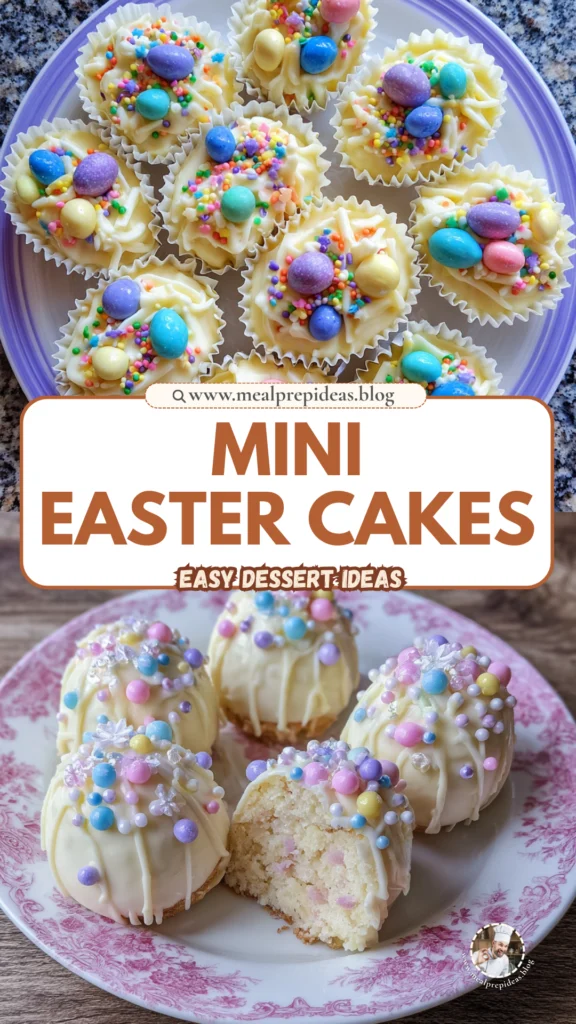 Mini Easter Egg Cakes