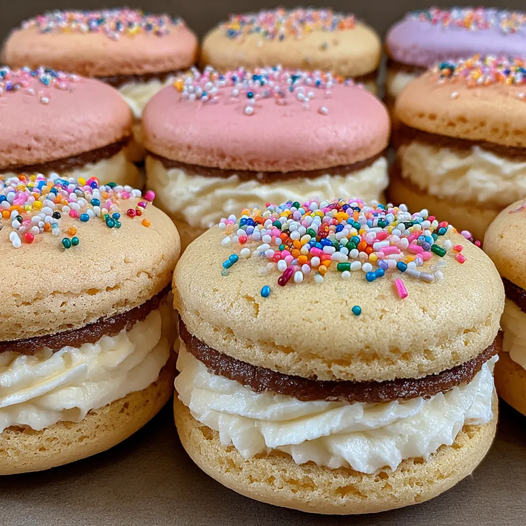 Pastel Sugar Cookie Sandwiches