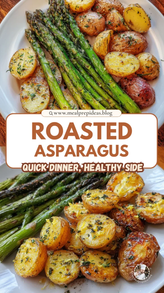 Roasted Asparagus and Potatoes