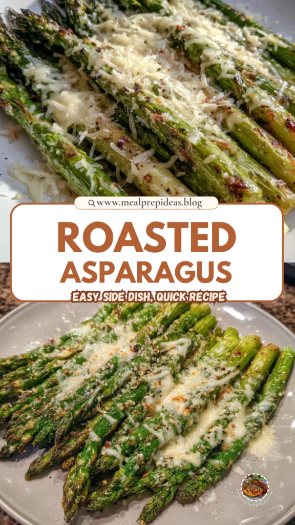 Roasted Asparagus with Cheese