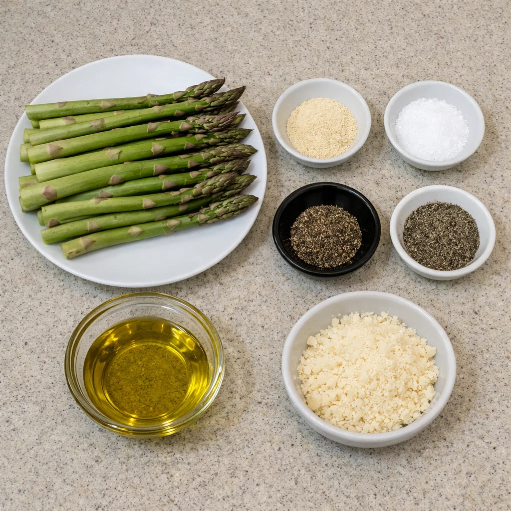 Roasted Asparagus with Parmesan