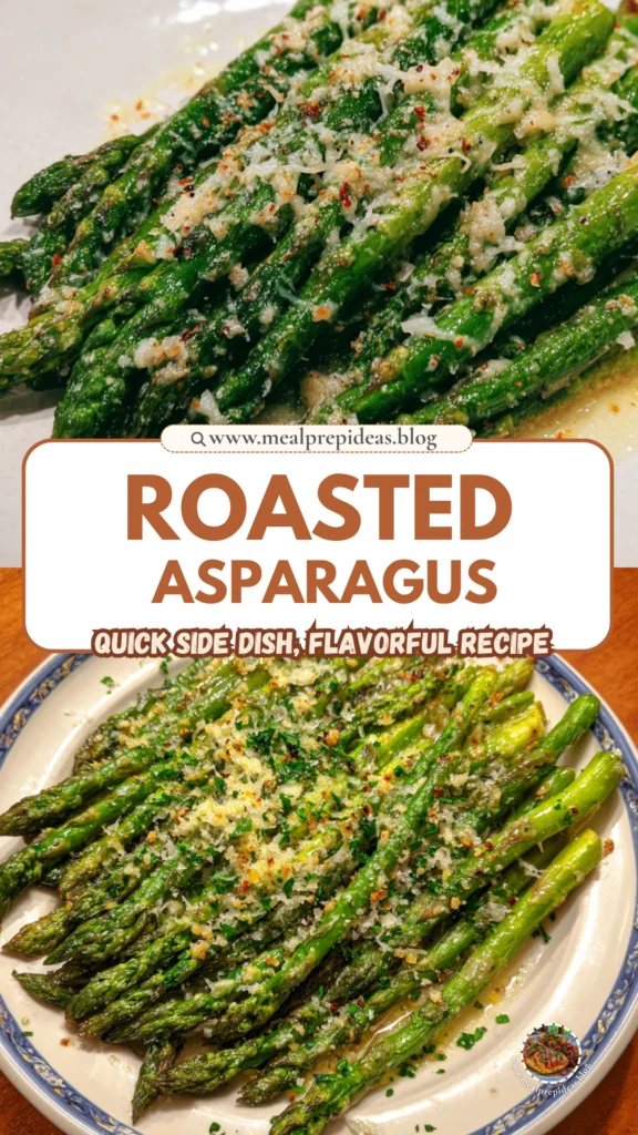 Roasted Asparagus with Parmesan