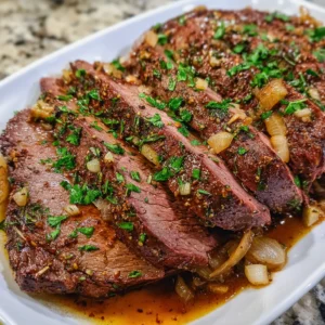 Slow Cooker Beef Breast