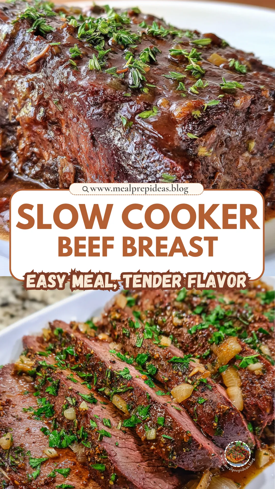 Slow Cooker Beef Breast