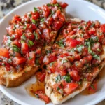 Slow Cooker Bruschetta Chicken