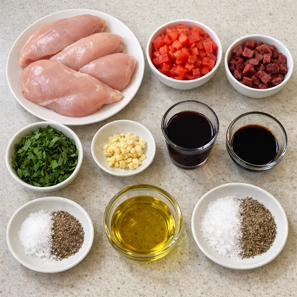 Slow Cooker Bruschetta Chicken