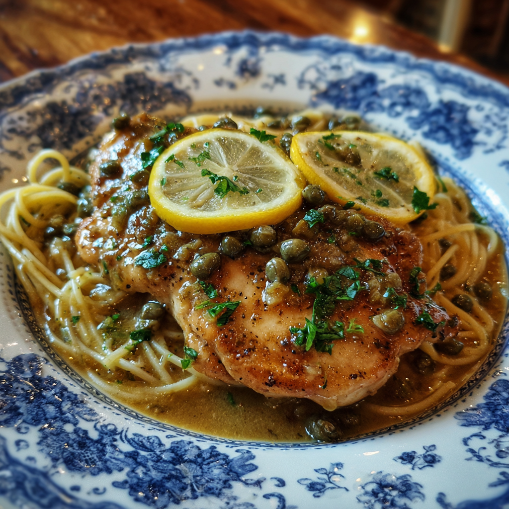 Slow Cooker Chicken Piccata