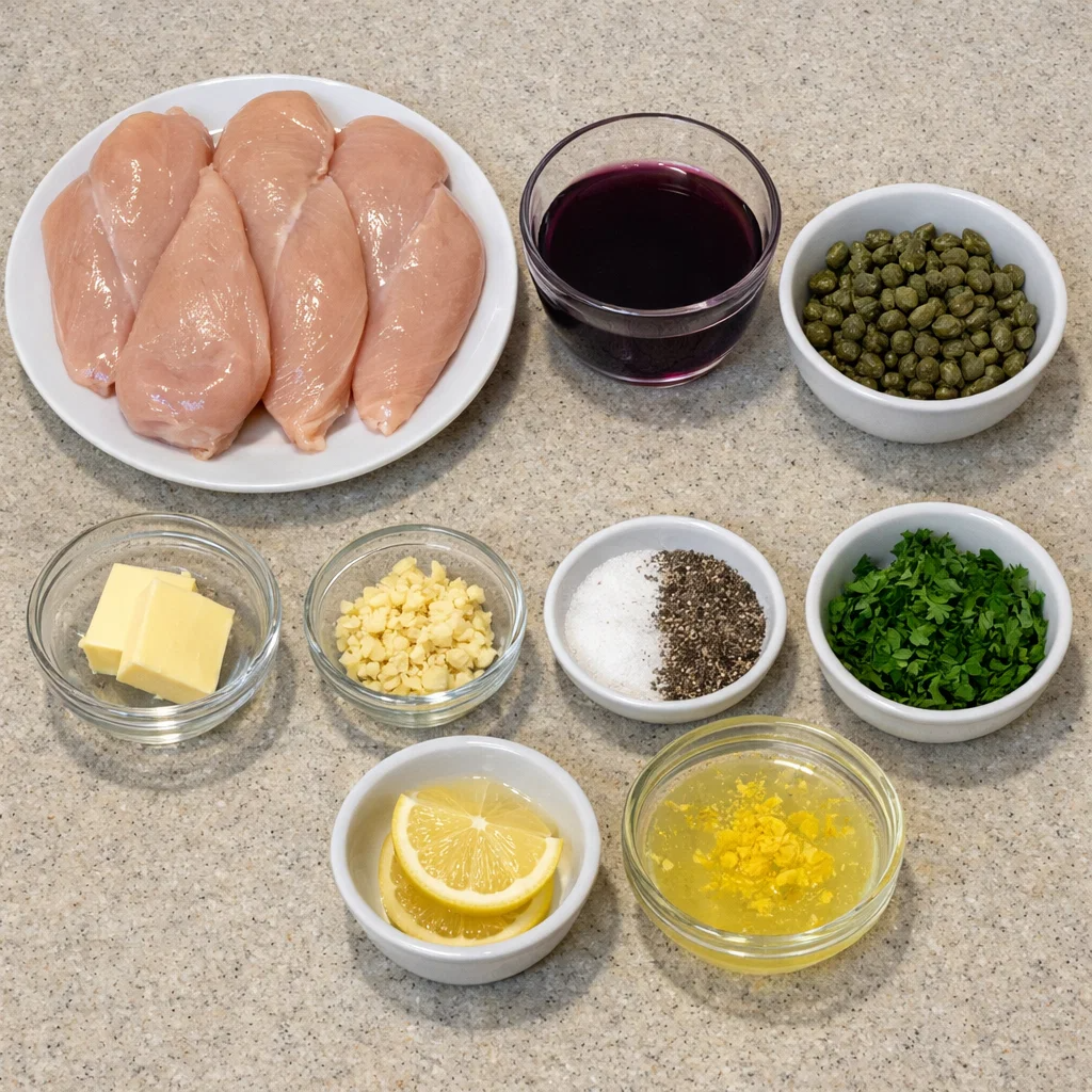 Slow Cooker Chicken Piccata