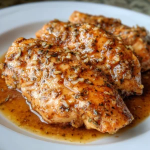 Slow Cooker Garlic Chicken