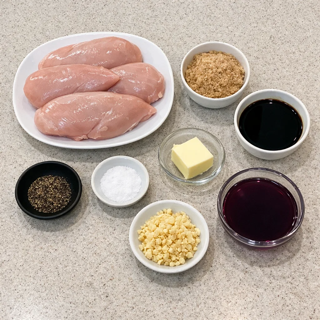 Slow Cooker Garlic Chicken