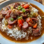 Slow Cooker Gumbo with Smoked Beef