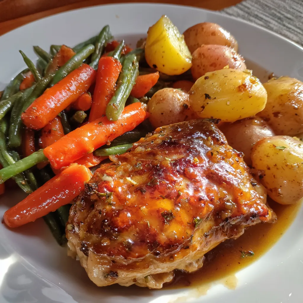 Slow Cooker Honey Garlic Chicken