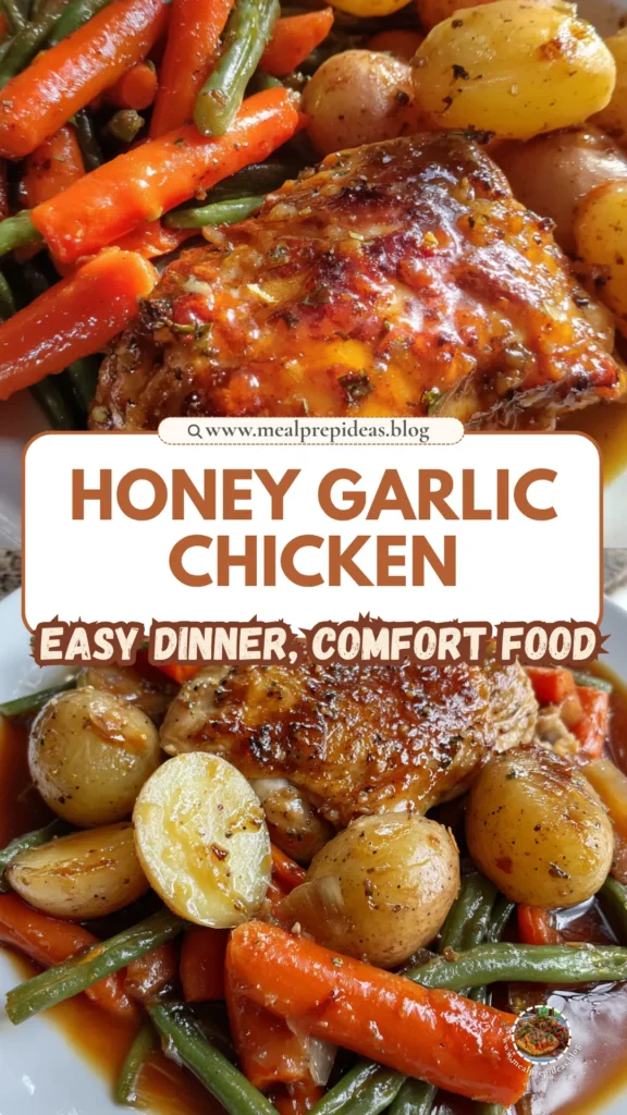 Slow Cooker Honey Garlic Chicken