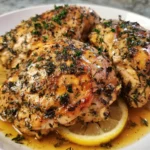 Slow Cooker Lemon Herb Chicken
