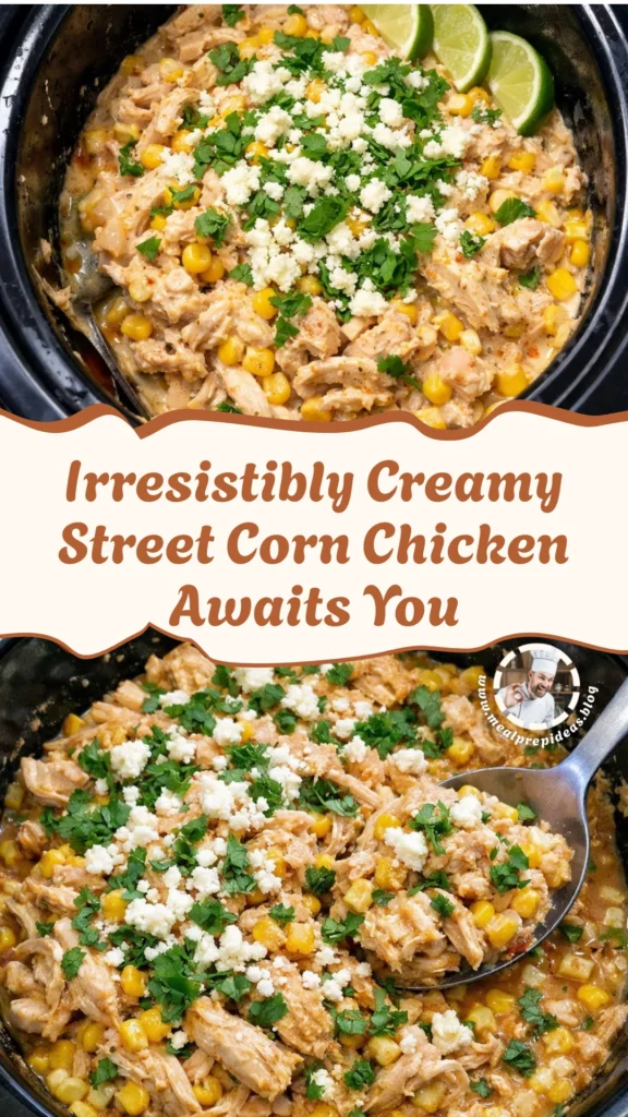 Slow Cooker Street Corn Chicken