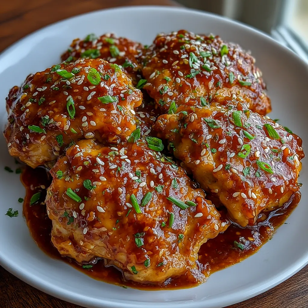 Slow Cooker Sweet Chili Chicken