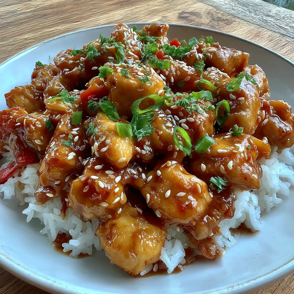 Slow Cooker Sweet Chili Chicken