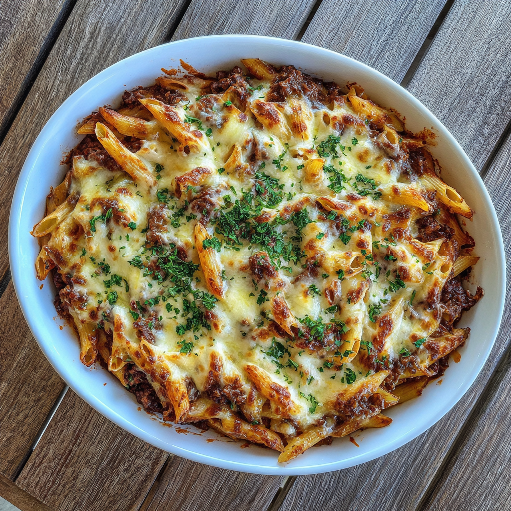 Smoked Beef Pasta Bake