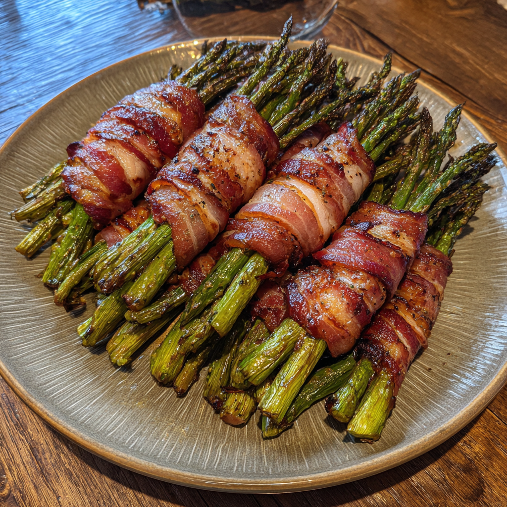 Smoked Beef-Wrapped Asparagus