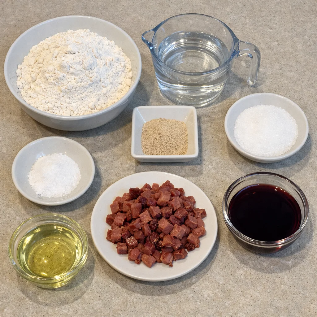 Smoked Beef and Grape Juice Bread