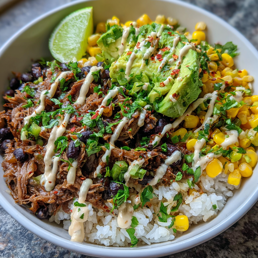 Street Corn Beef Bowl