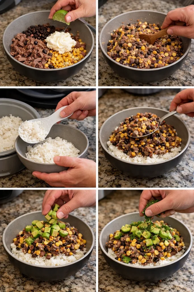 Street Corn Beef Bowl