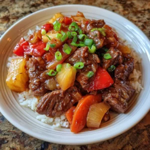Sweet Hawaiian Crockpot Beef