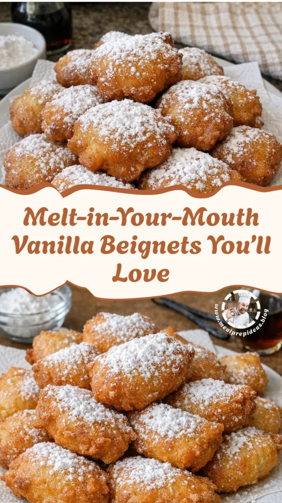 Vanilla French Beignets