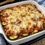 Zucchini Pizza Casserole