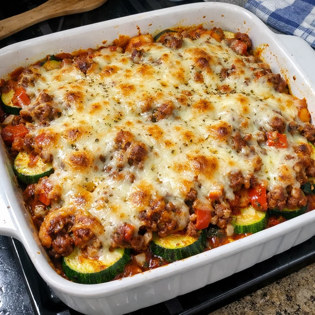 Zucchini Pizza Casserole