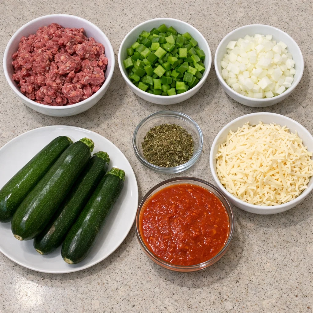 Zucchini Pizza Casserole