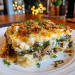 Asparagus Casserole with Smoked Beef