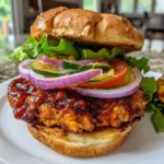 BBQ Chicken Burger