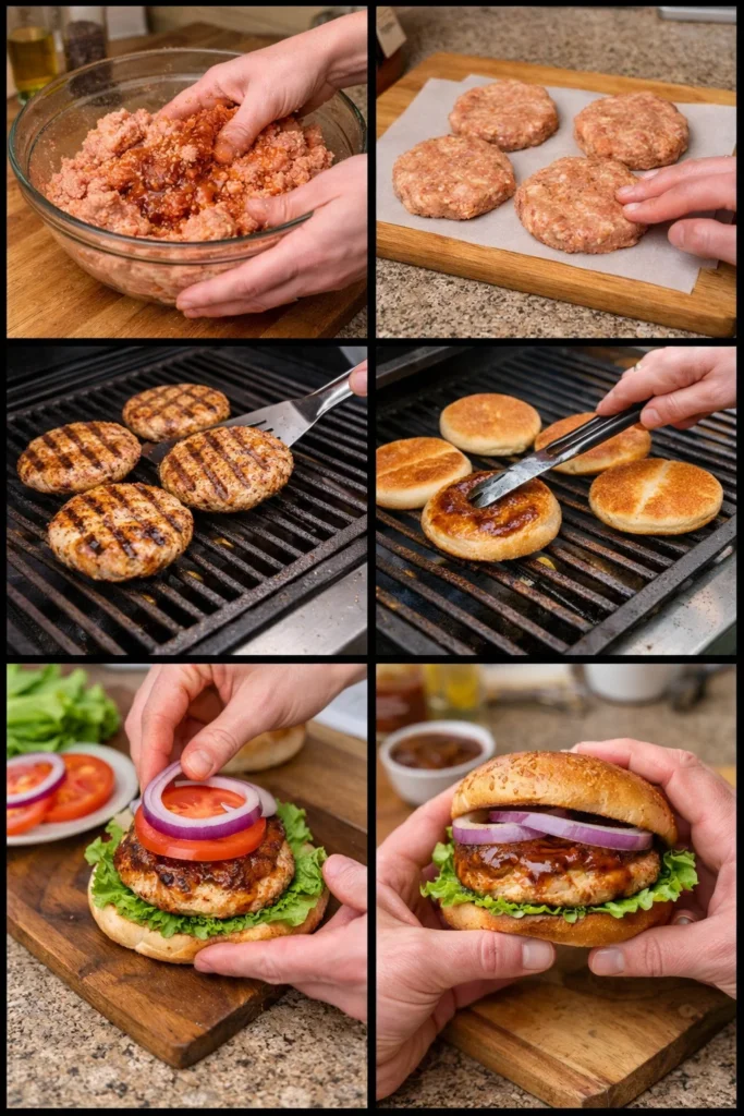 BBQ Chicken Burger