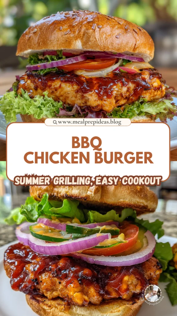 BBQ Chicken Burger