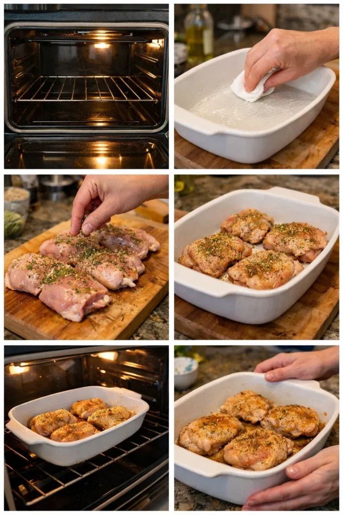 Baked Boneless Skinless Chicken Thighs