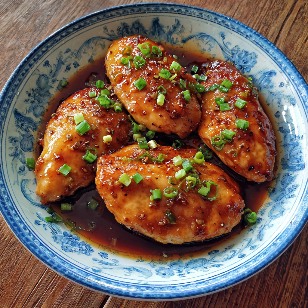 Baked Honey Garlic Chicken