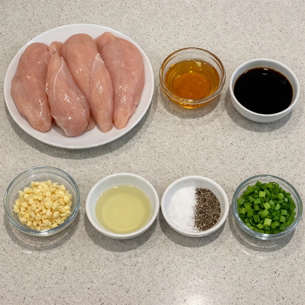 Baked Honey Garlic Chicken