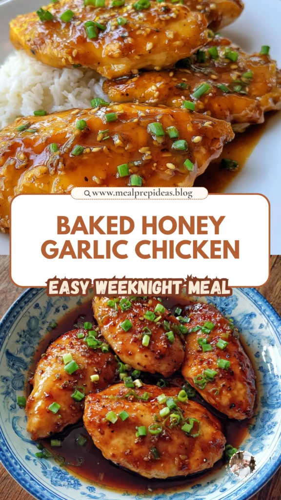 Baked Honey Garlic Chicken