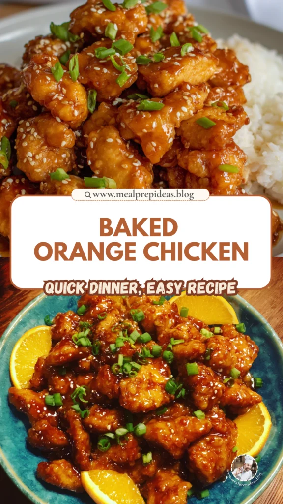 Baked Orange Chicken