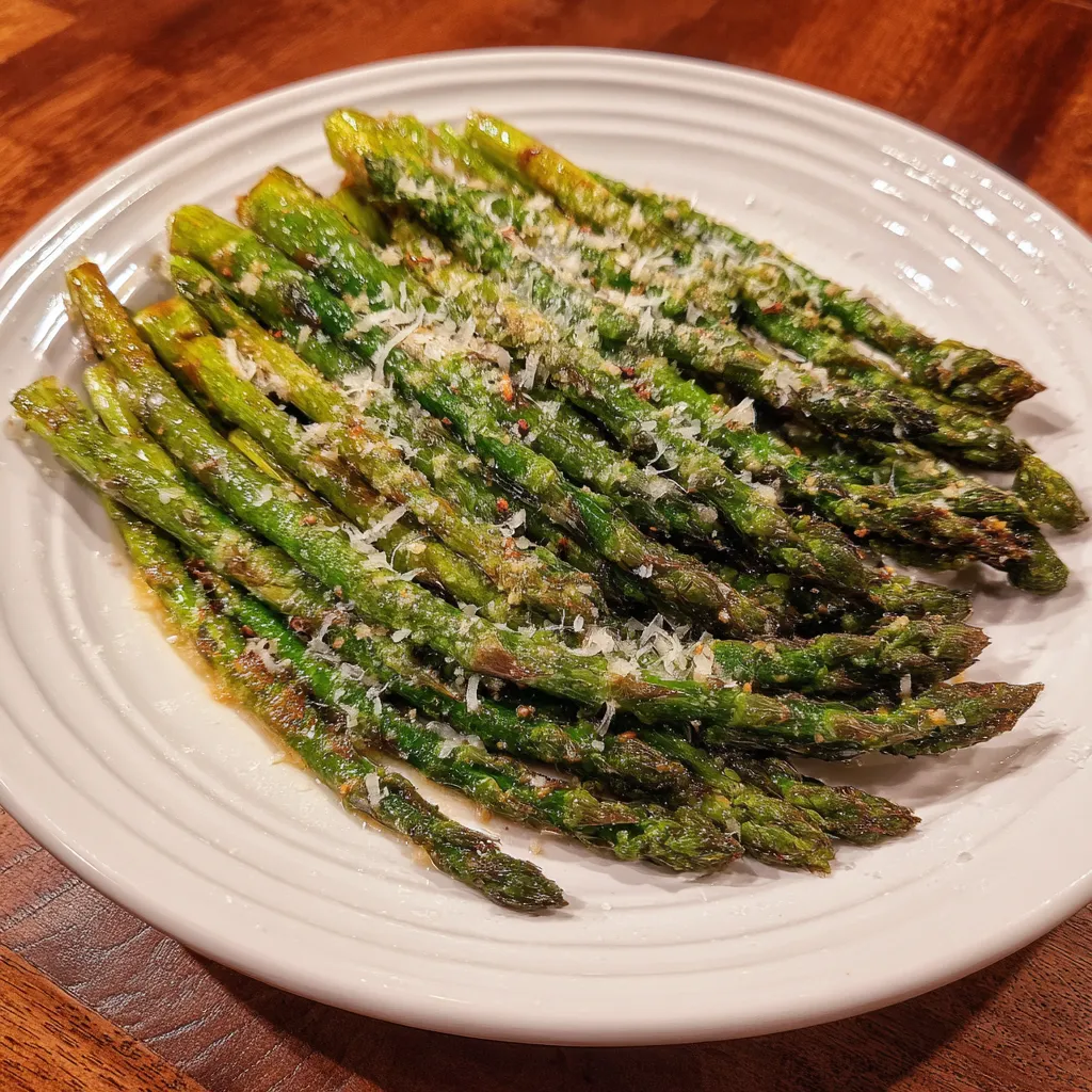 Baked Parmesan Asparagus Recipe