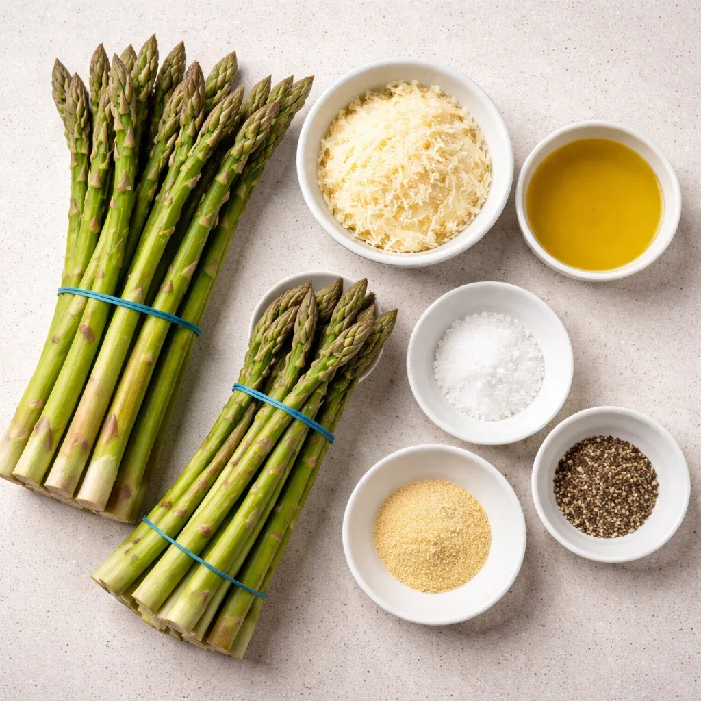 Baked Parmesan Asparagus Recipe