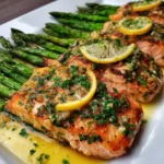 Baked Salmon with Asparagus
