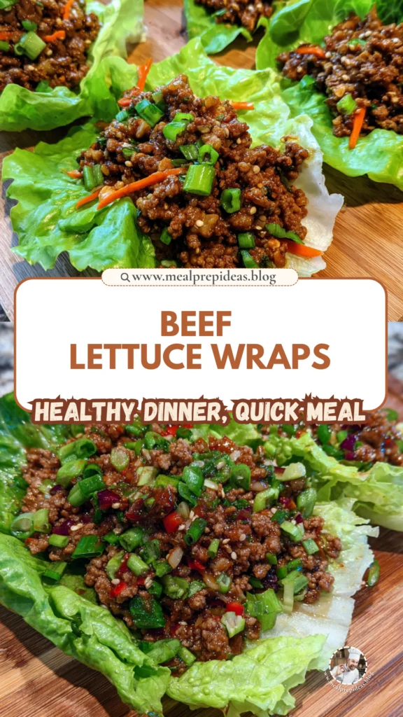 Beef Lettuce Wraps